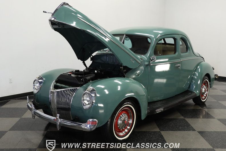 Ford-Coupe-1940-Antique-Green-Beige-31