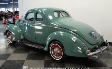 Ford-Coupe-1940-Antique-Green-Beige-8