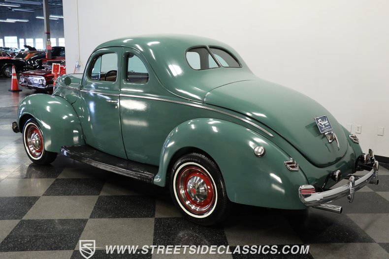Ford-Coupe-1940-Antique-Green-Beige-8