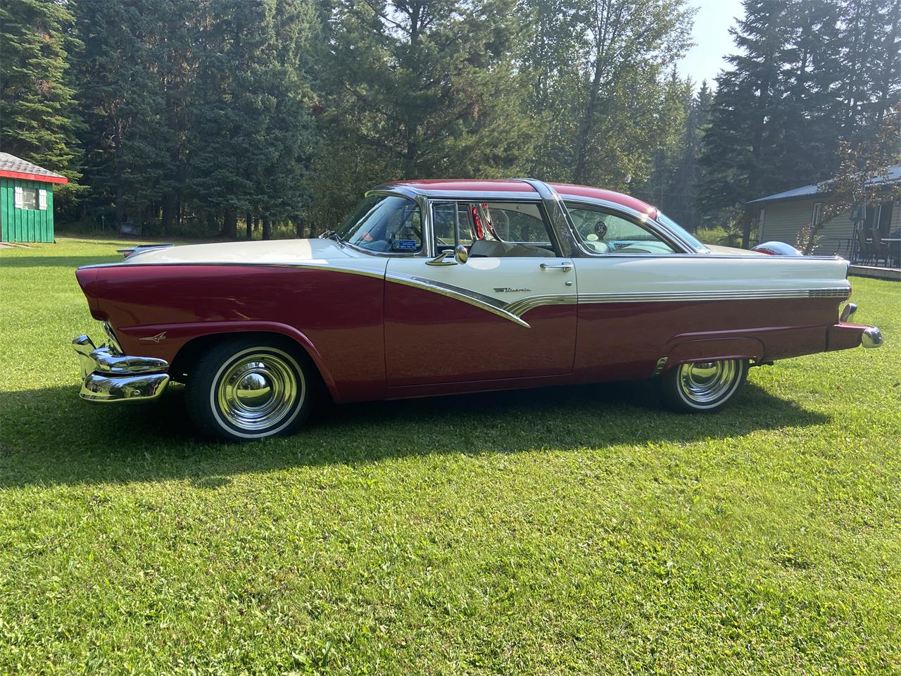 Ford-Crown-victoria-1956-Red-White-1