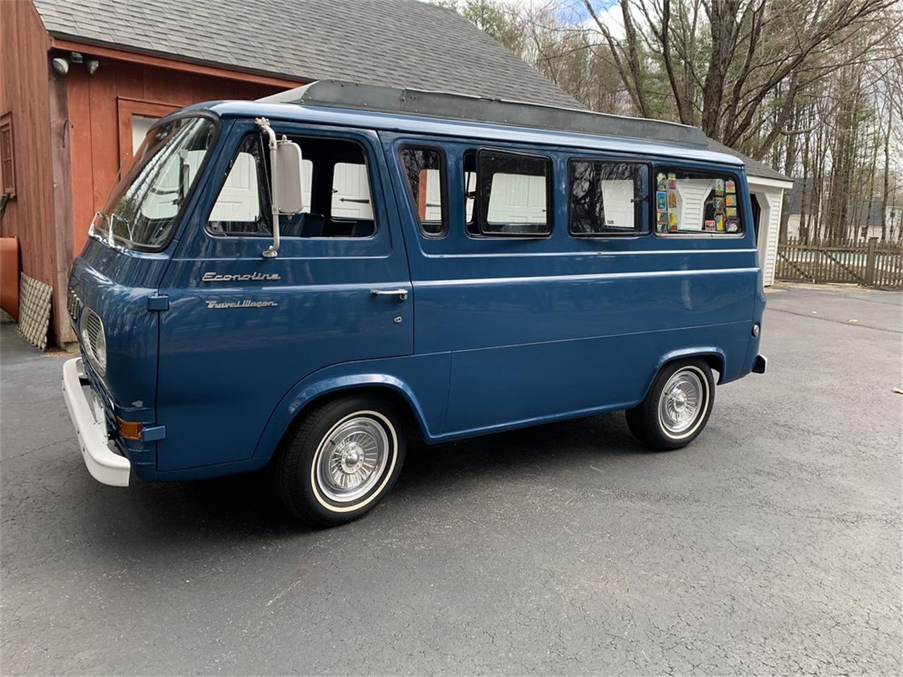 Ford-Econoline-1964-Blue-Blue-2