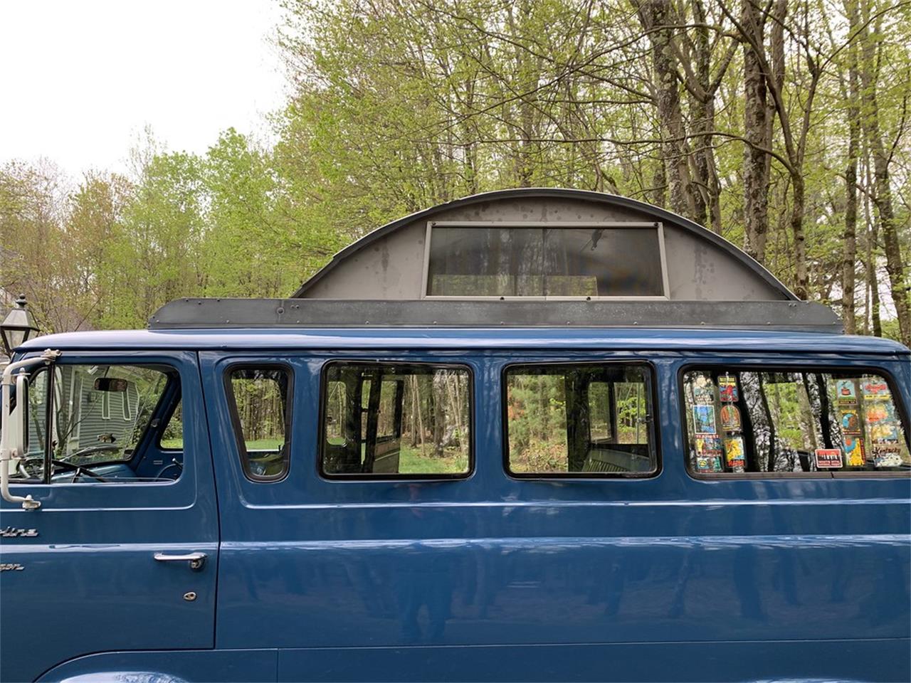 Ford-Econoline-1964-Blue-Blue-3
