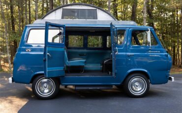 Ford-Econoline-1964-Blue-Blue-4