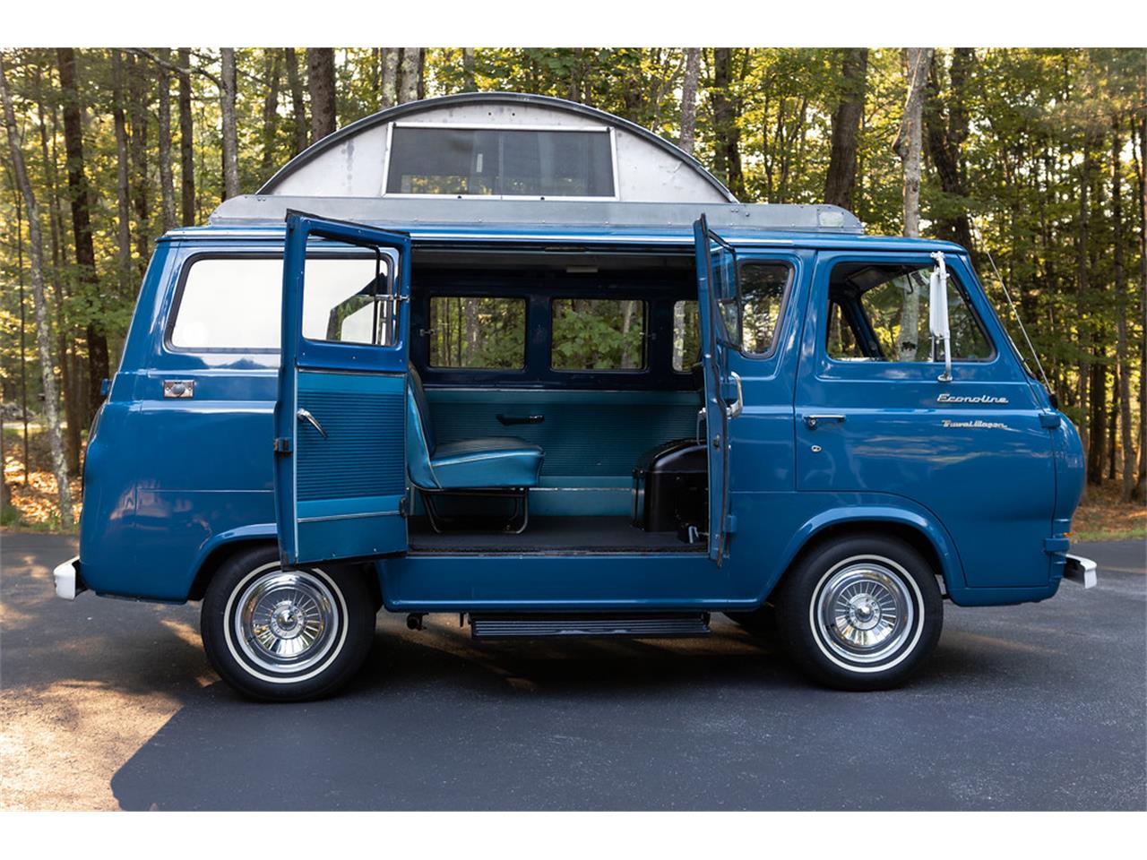 Ford-Econoline-1964-Blue-Blue-4