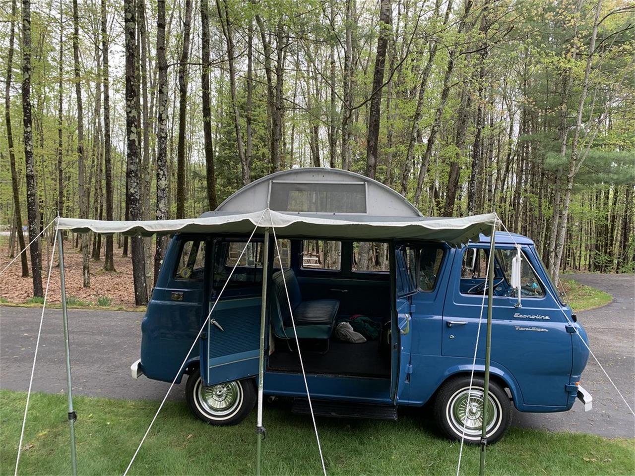Ford-Econoline-1964-Blue-Blue-5