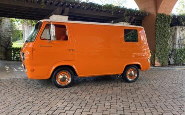 Ford-Econoline-1964-Orange-Orange-amp-White-1
