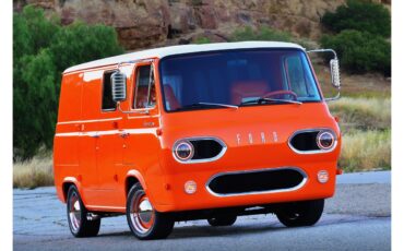 Ford-Econoline-1964-Orange-Orange-amp-White-10