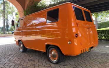 Ford-Econoline-1964-Orange-Orange-amp-White-14