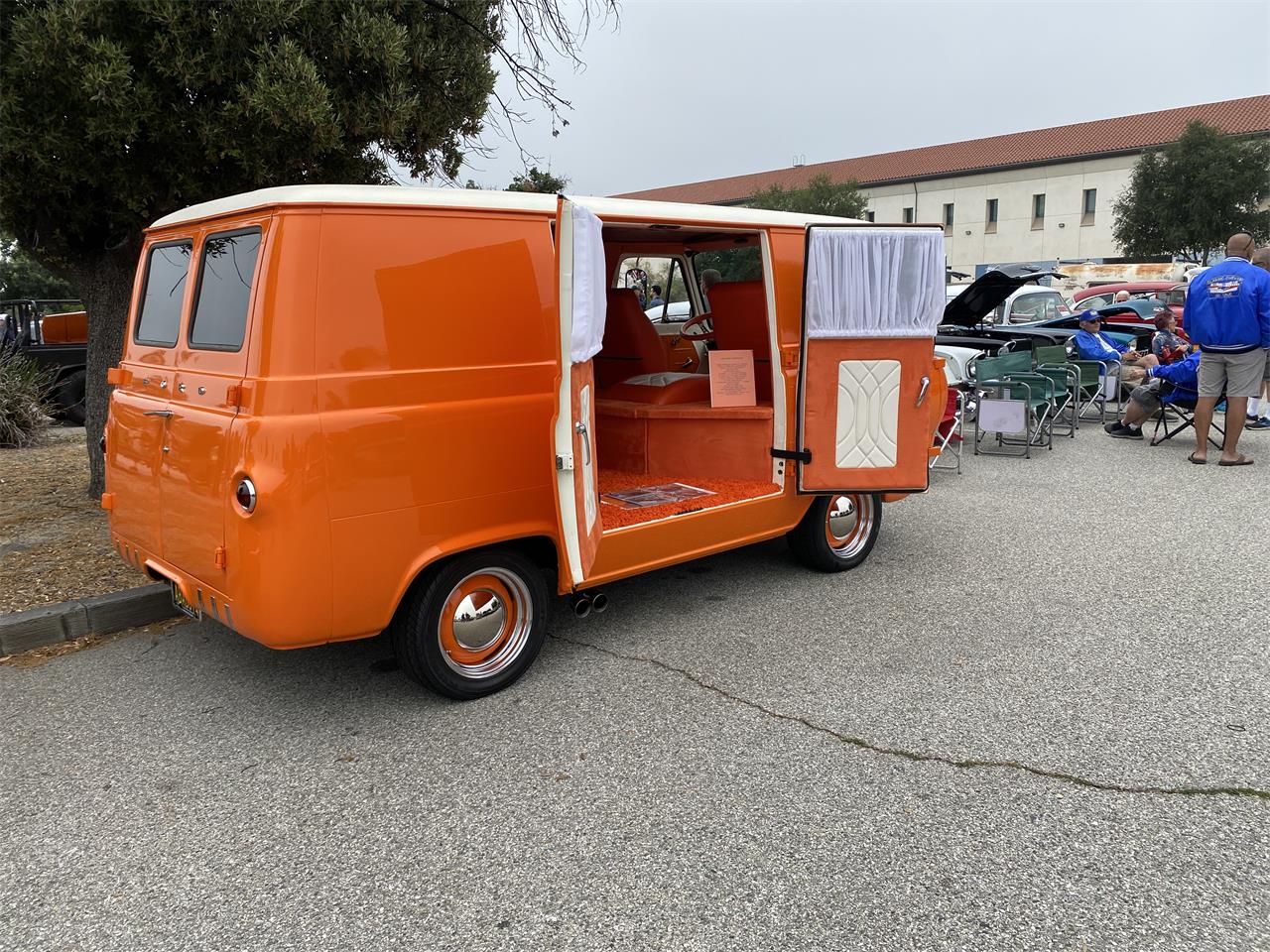 Ford-Econoline-1964-Orange-Orange-amp-White-19