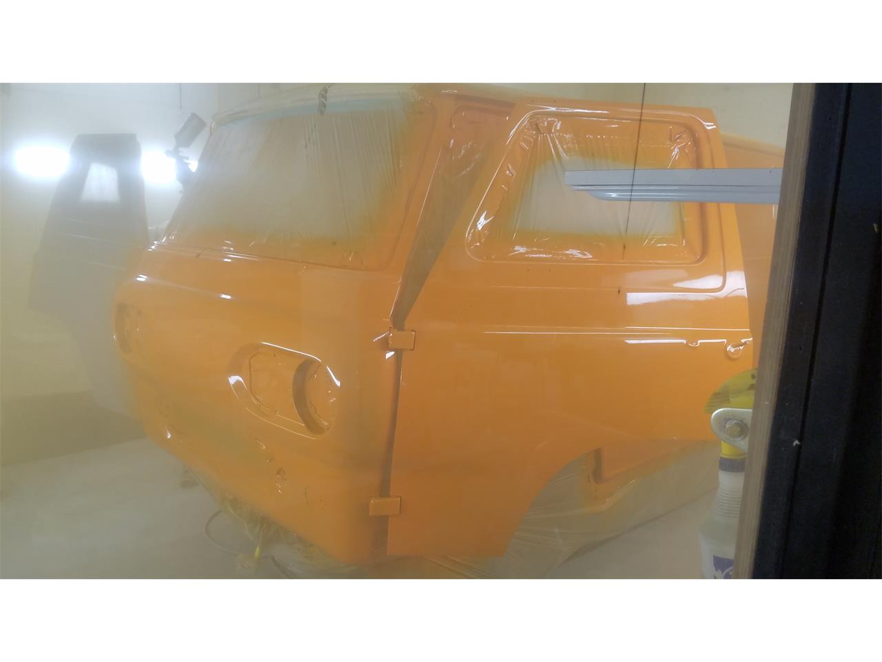 Ford-Econoline-1964-Orange-Orange-amp-White-2