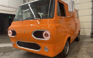 Ford-Econoline-1964-Orange-Orange-amp-White-26