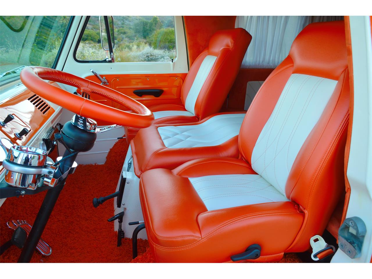 Ford-Econoline-1964-Orange-Orange-amp-White-3