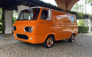 Ford-Econoline-1964-Orange-Orange-amp-White