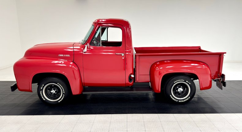 Ford-F-100-1954-Vermillion-Red-Gray-1