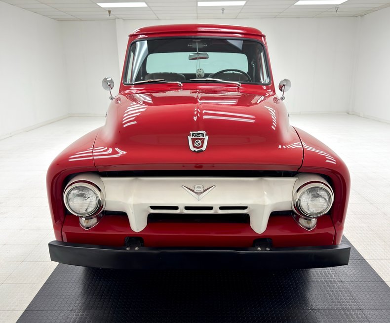 Ford-F-100-1954-Vermillion-Red-Gray-11