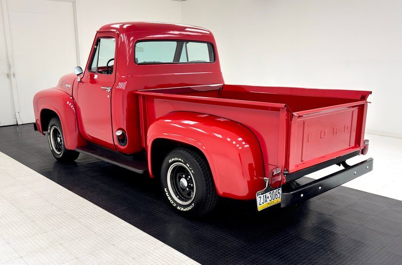 Ford-F-100-1954-Vermillion-Red-Gray-5