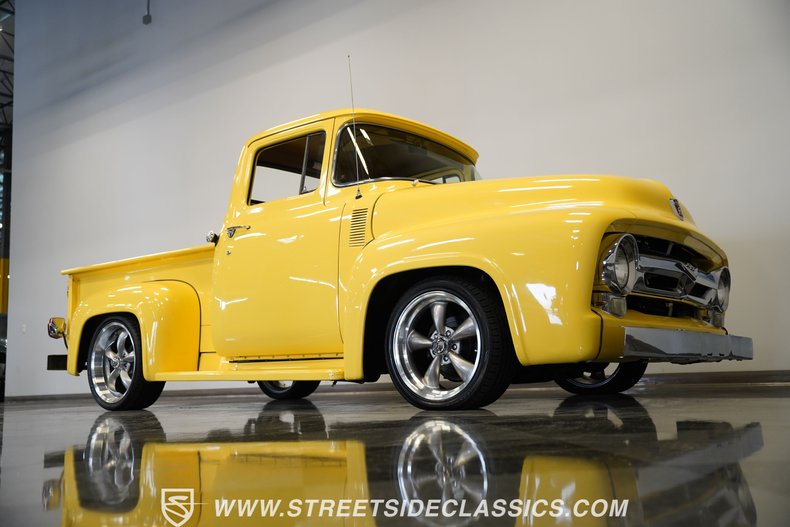 Ford-F-100-1956-Yellow-19