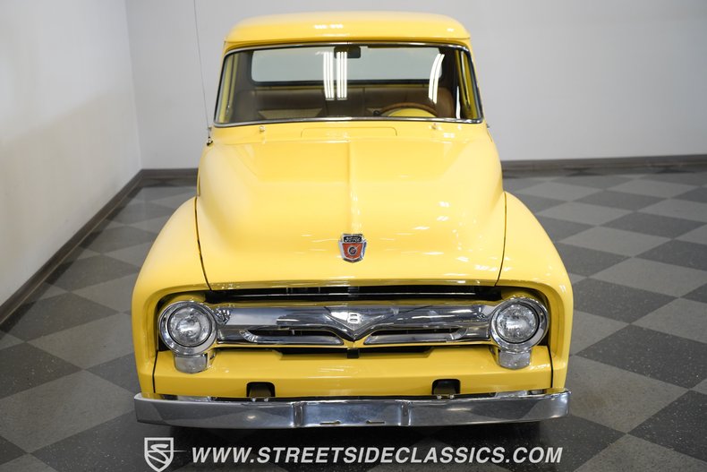 Ford-F-100-1956-Yellow-23
