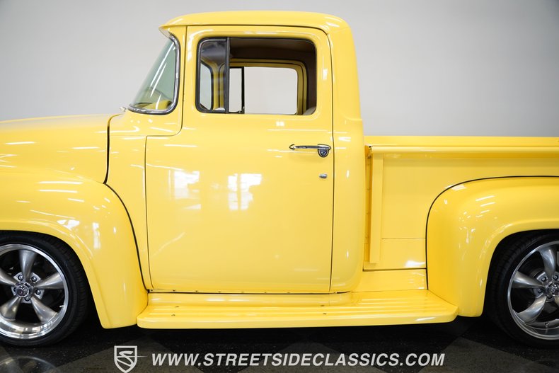 Ford-F-100-1956-Yellow-26