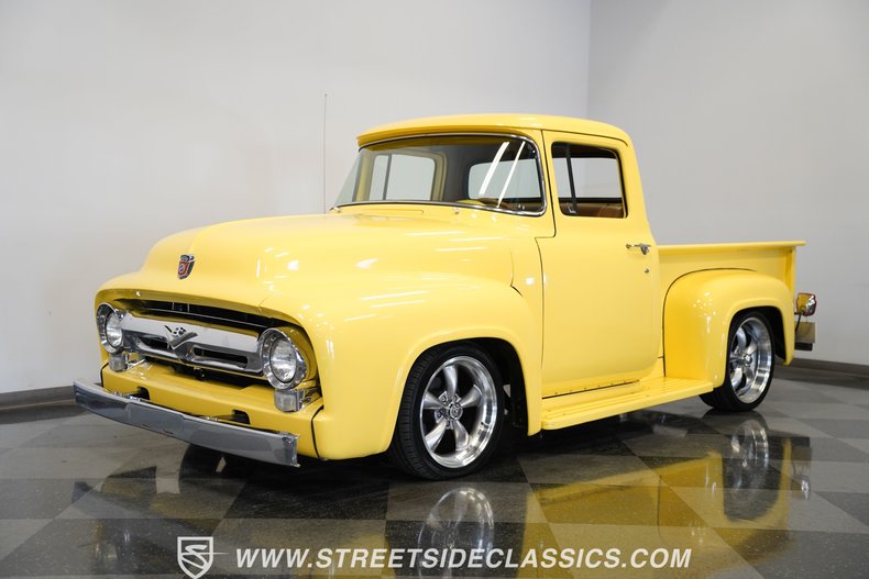Ford-F-100-1956-Yellow-6