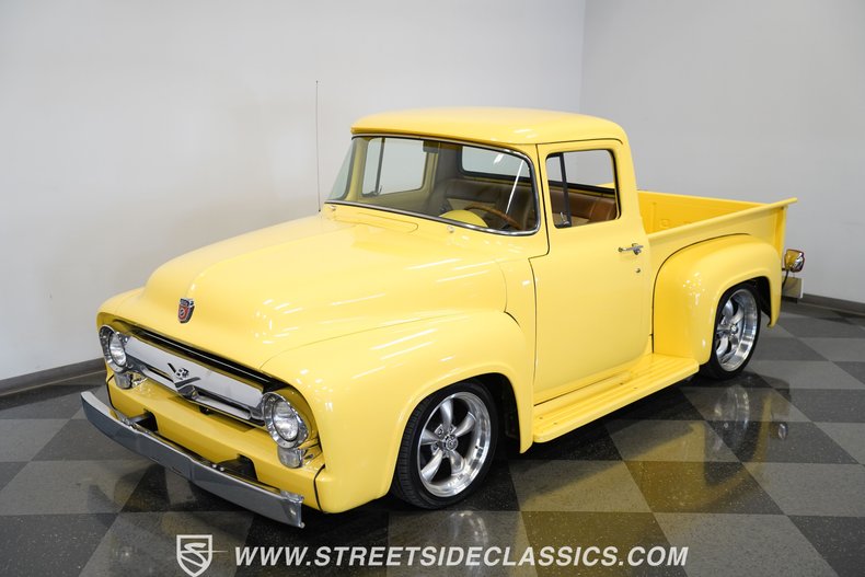 Ford-F-100-1956-Yellow-7