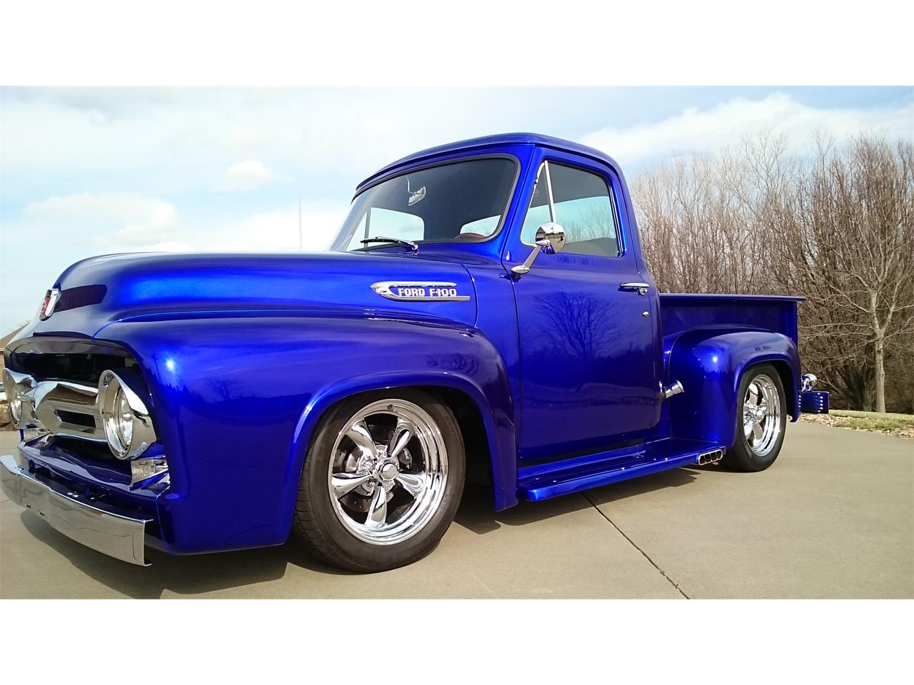 Ford-F100-1954-Blue-Tan-and-Brown-2