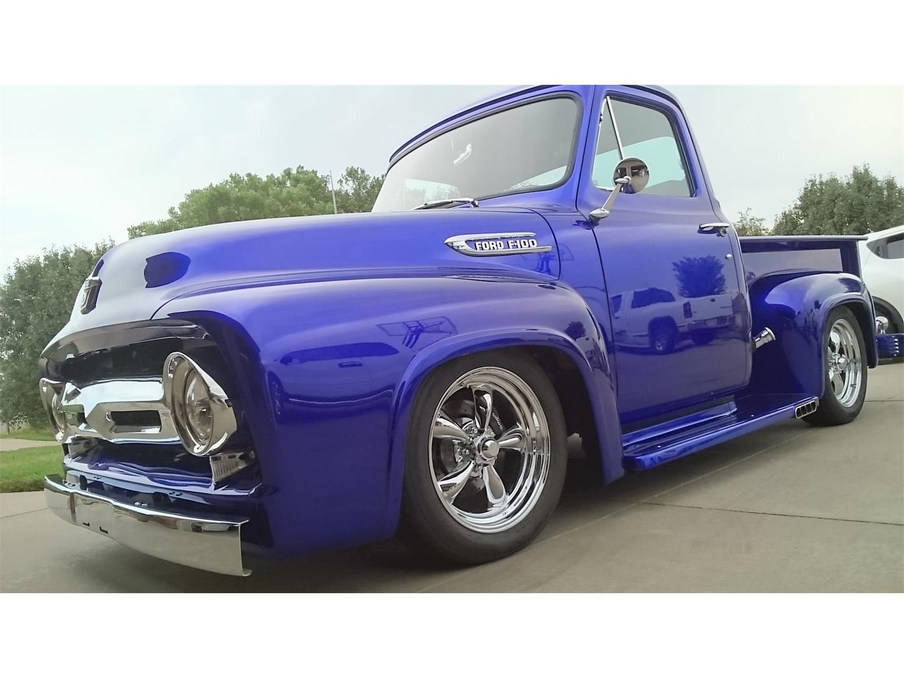 Ford-F100-1954-Blue-Tan-and-Brown-4