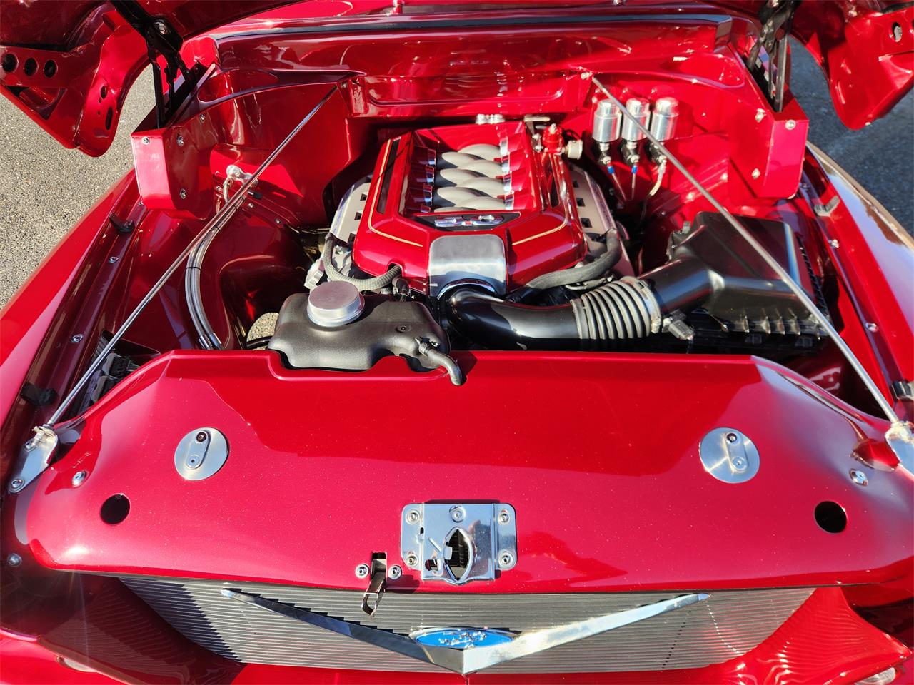 Ford-F100-1954-Red-Tan-17