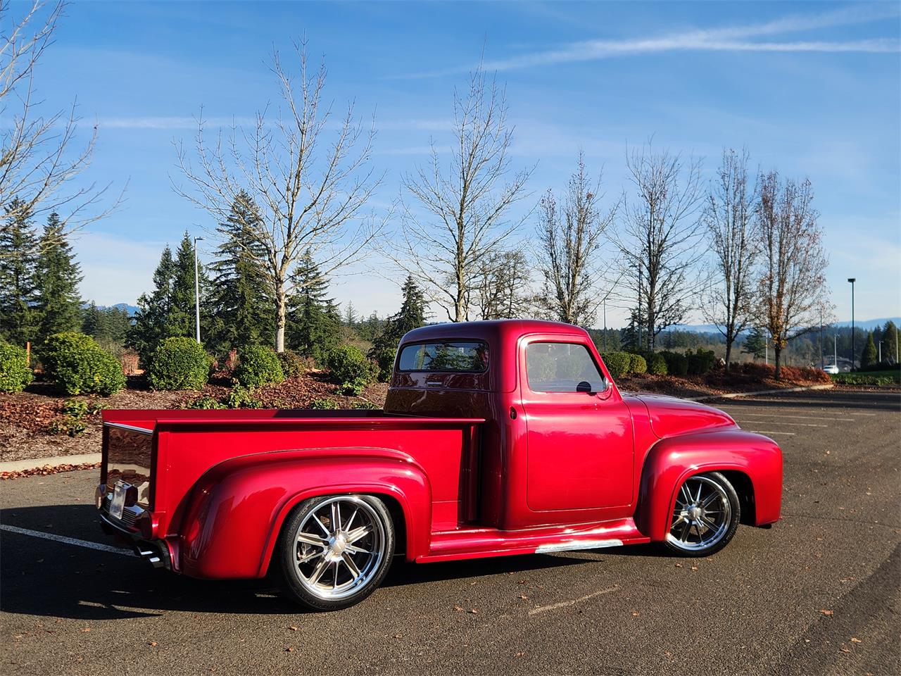 Ford-F100-1954-Red-Tan-3