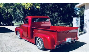 Ford-F100-1954-Red-Tan-8