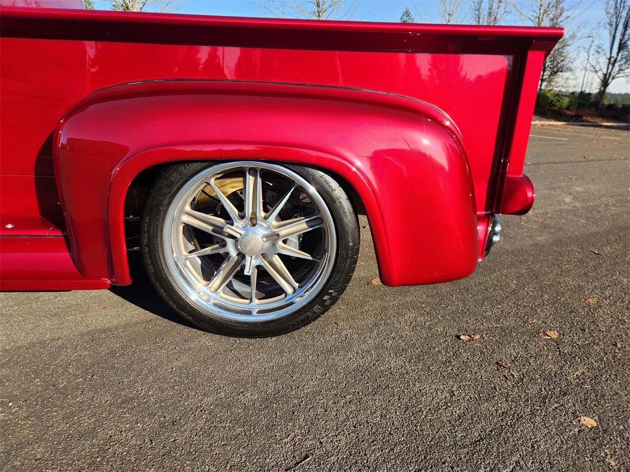 Ford-F100-1954-Red-Tan-9