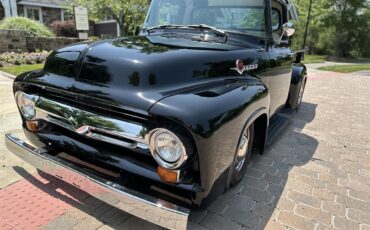 Ford-F100-1956-Black-White-5