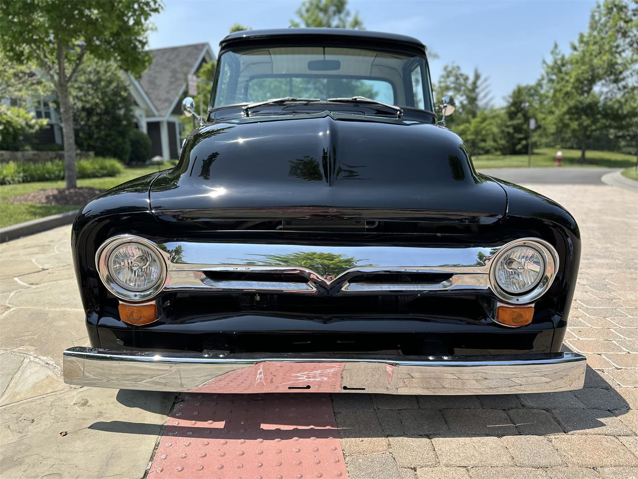 Ford-F100-1956-Black-White-7