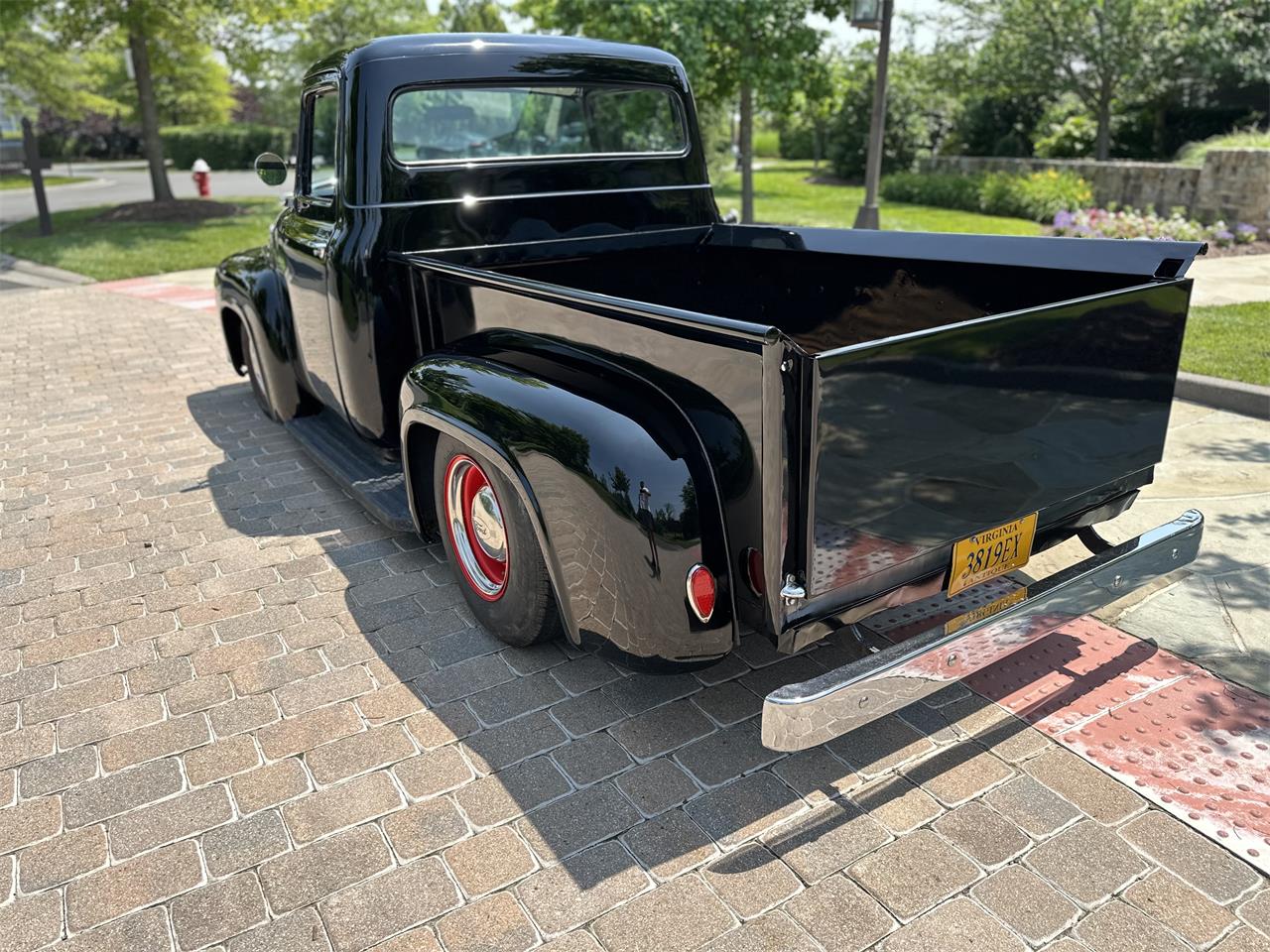 Ford-F100-1956-Black-White-9
