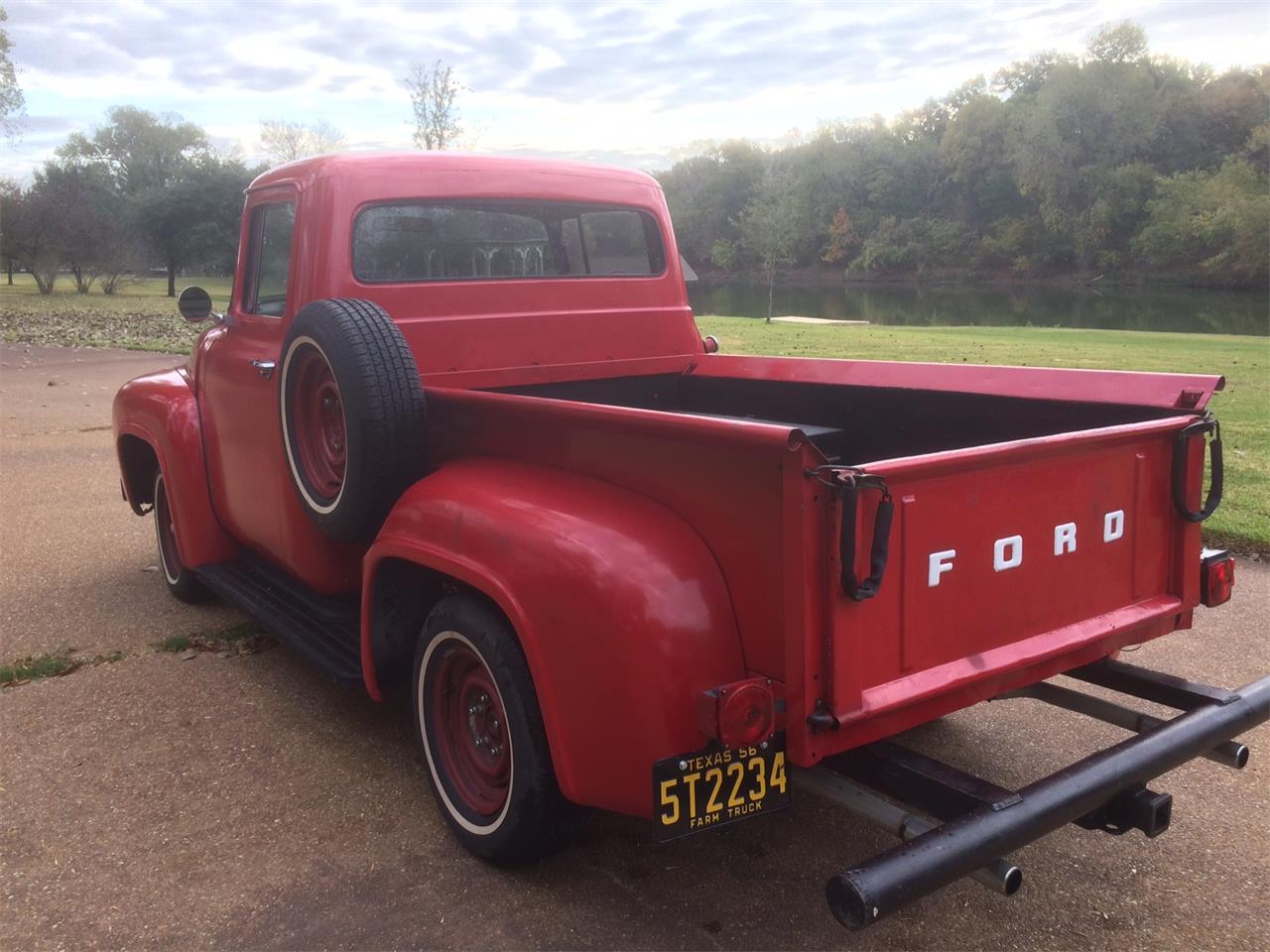 Ford-F100-1956-Red-Gray-3