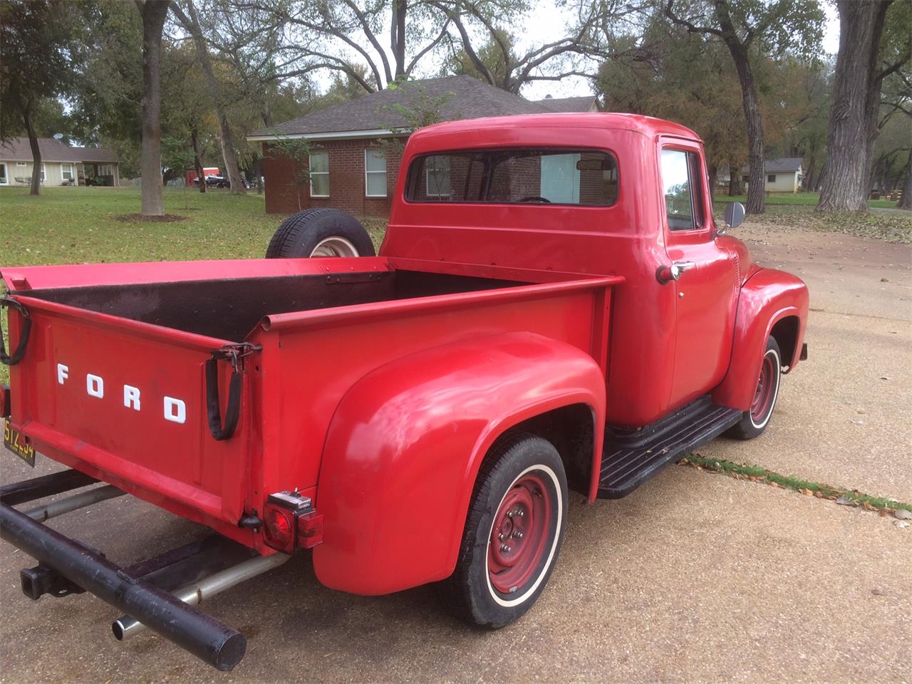 Ford-F100-1956-Red-Gray-5