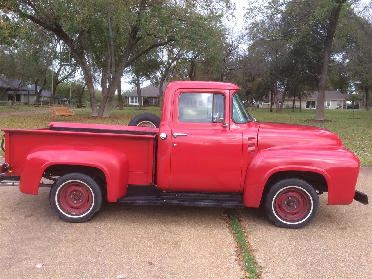 Ford-F100-1956-Red-Gray-6