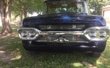 Ford-F100-1960-Bluewhite-Brown-22