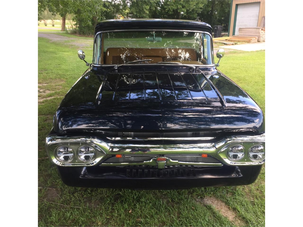Ford-F100-1960-Bluewhite-Brown-25