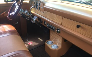 Ford-F100-1960-Bluewhite-Brown-26
