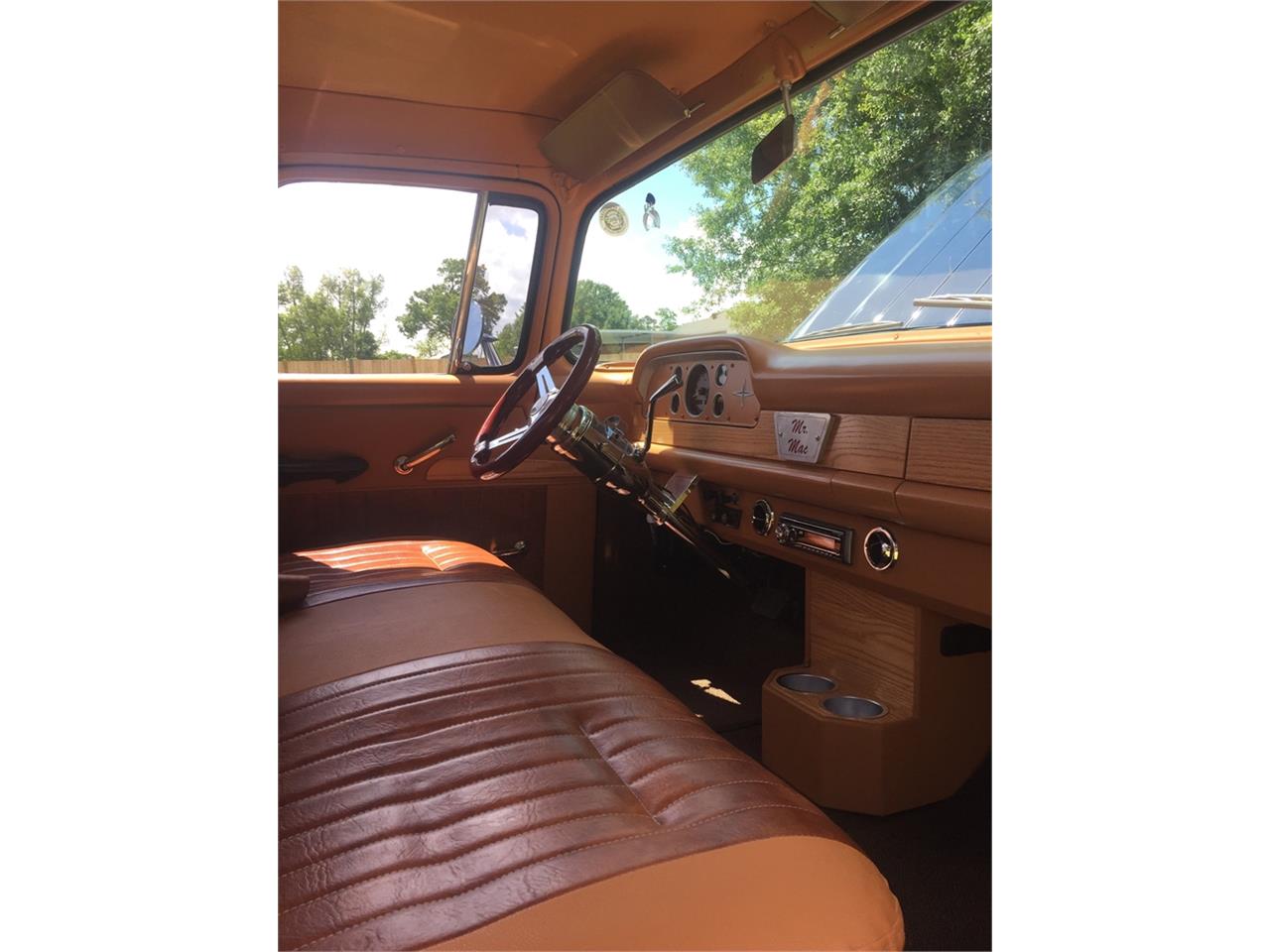 Ford-F100-1960-Bluewhite-Brown-45