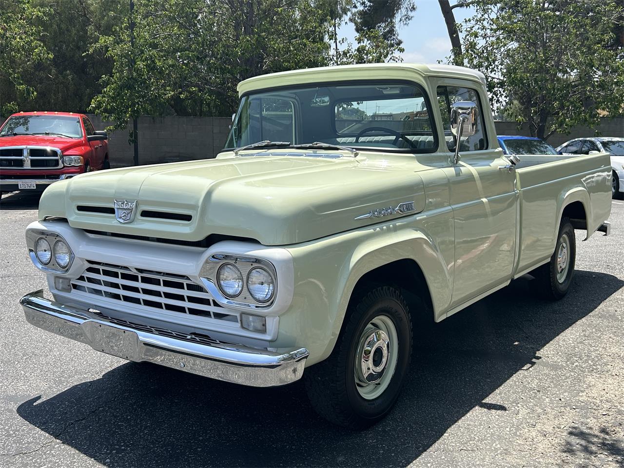 Ford-F100-1960-Seafoam-Green-White-22