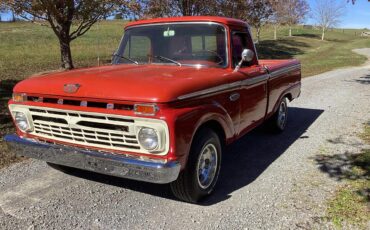 Ford-F100-1966-Red-Red