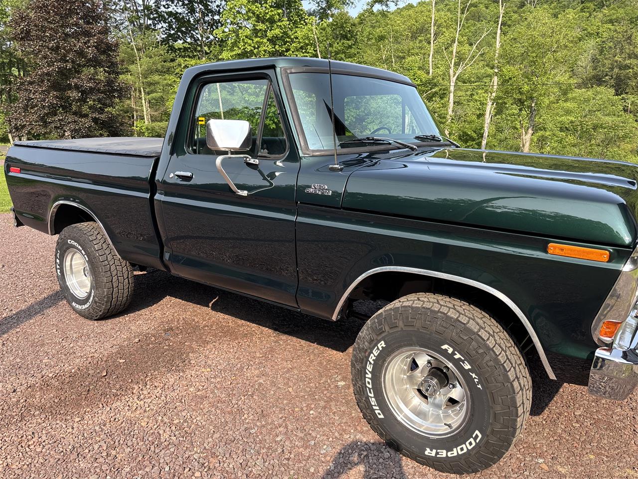 Ford-F150-1978-Green-Black
