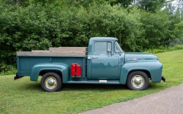 Ford-F250-1956-Green-Tan-10