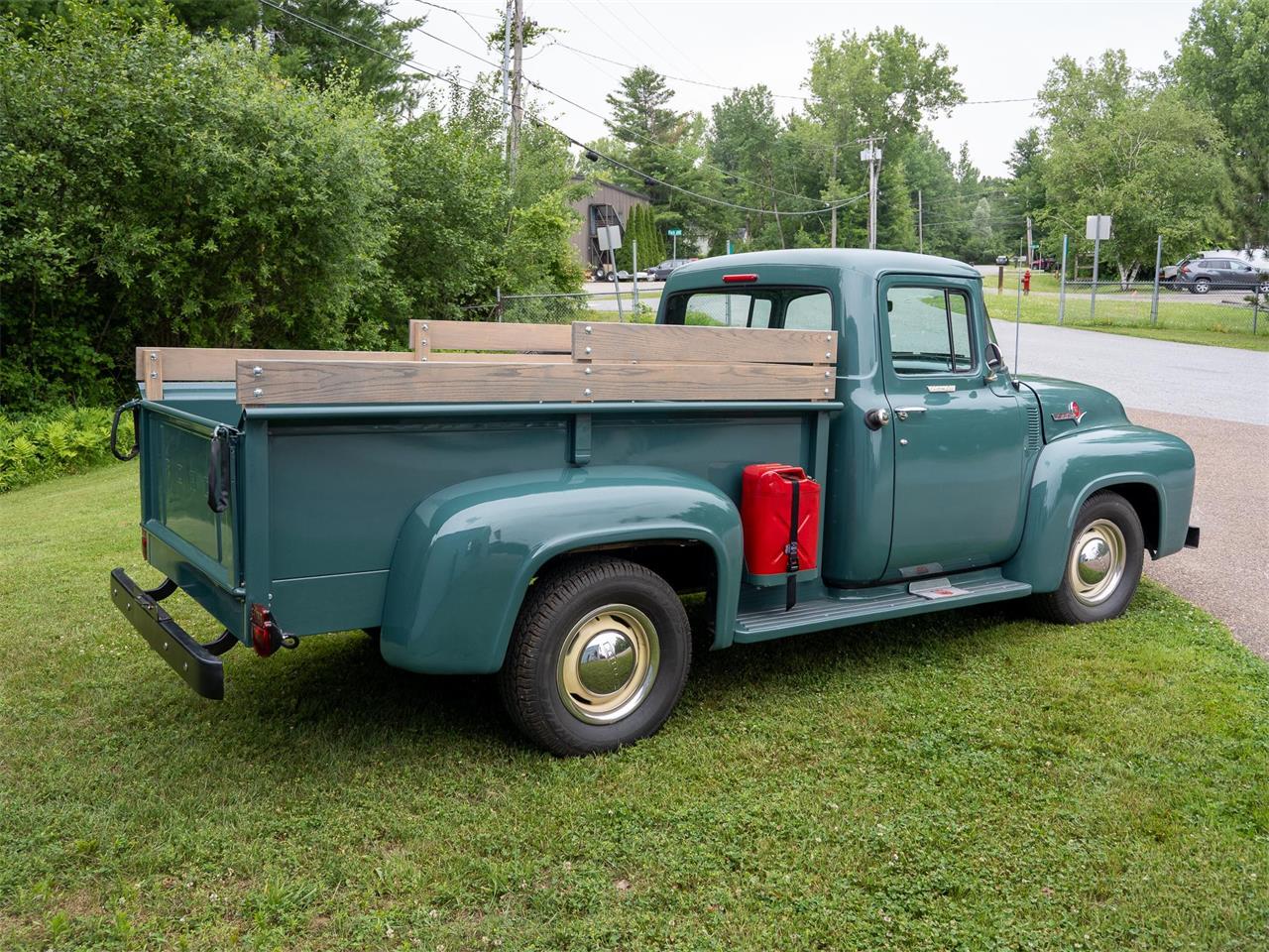 Ford-F250-1956-Green-Tan-12