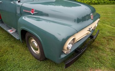 Ford-F250-1956-Green-Tan-19
