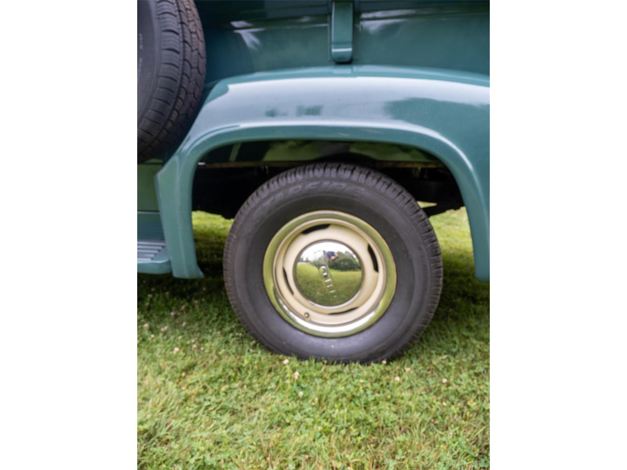 Ford-F250-1956-Green-Tan-2