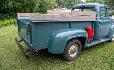 Ford-F250-1956-Green-Tan-21