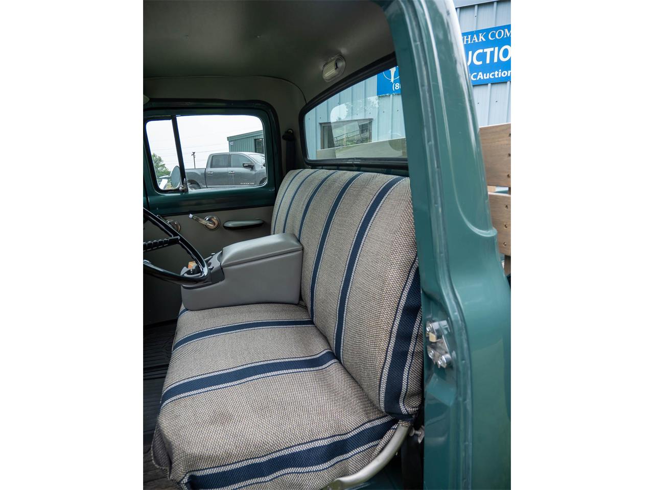 Ford-F250-1956-Green-Tan-40